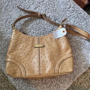 Rosetti Ostrich handbag purse and wallet